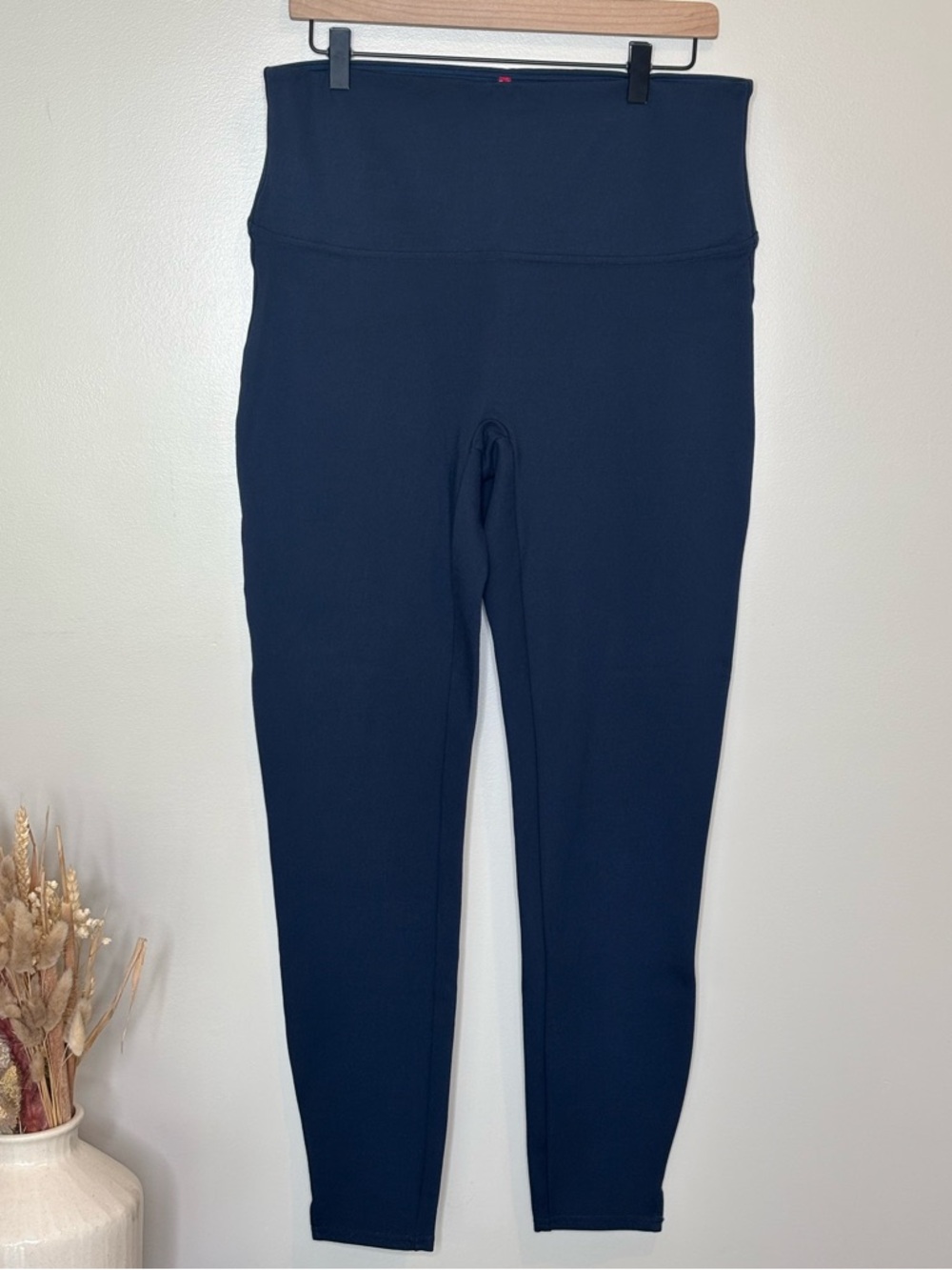 Spanx Ankle Length Ponte Leggings in Nightfall Navy Blue- XL TALL